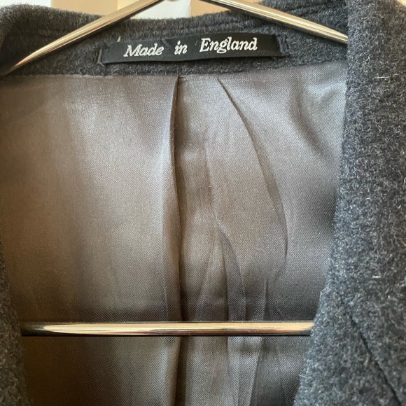 Big and Tall 100% Wool Men’s Coat - Picture 3 of 6